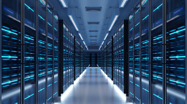 Inside a data centre