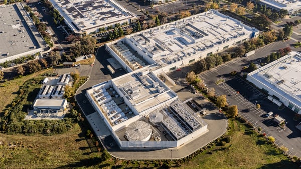 ariel view of datacentres