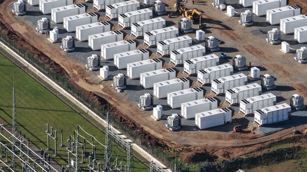Battery storage facility
