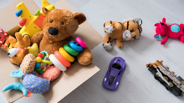 Toys on the floor