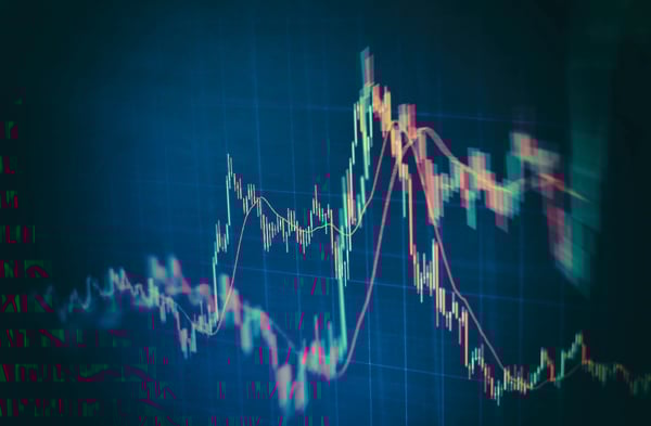 Stocks trend graph