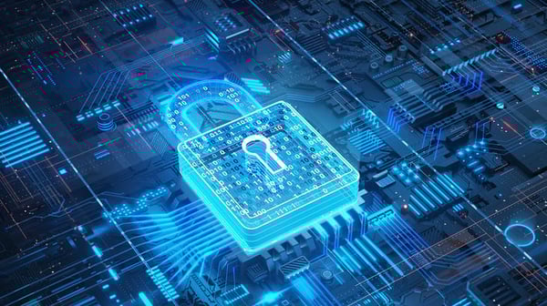 Cyber-security padlock