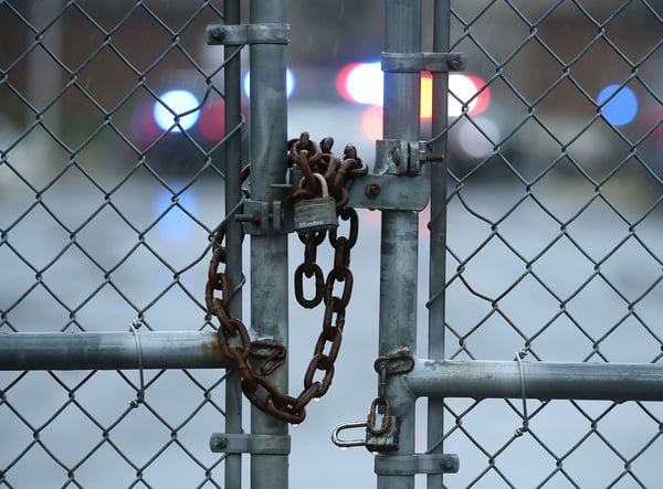 Locked fence
