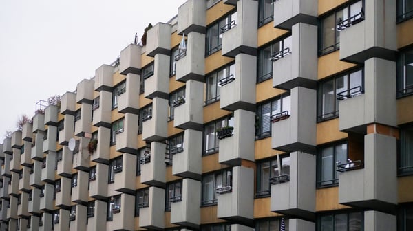 An apartment building